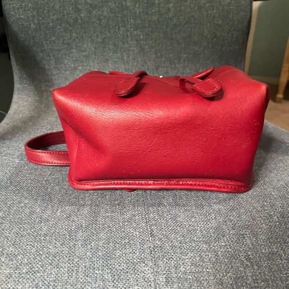 Vintage Coach Small Daypack Backpack 9960 Red - Picture 6 of 7